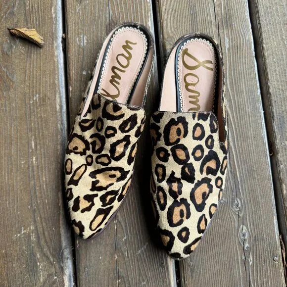 Sam Edelman Shoes Euc Sam Edelman Lewellyn Brown Tan Mules